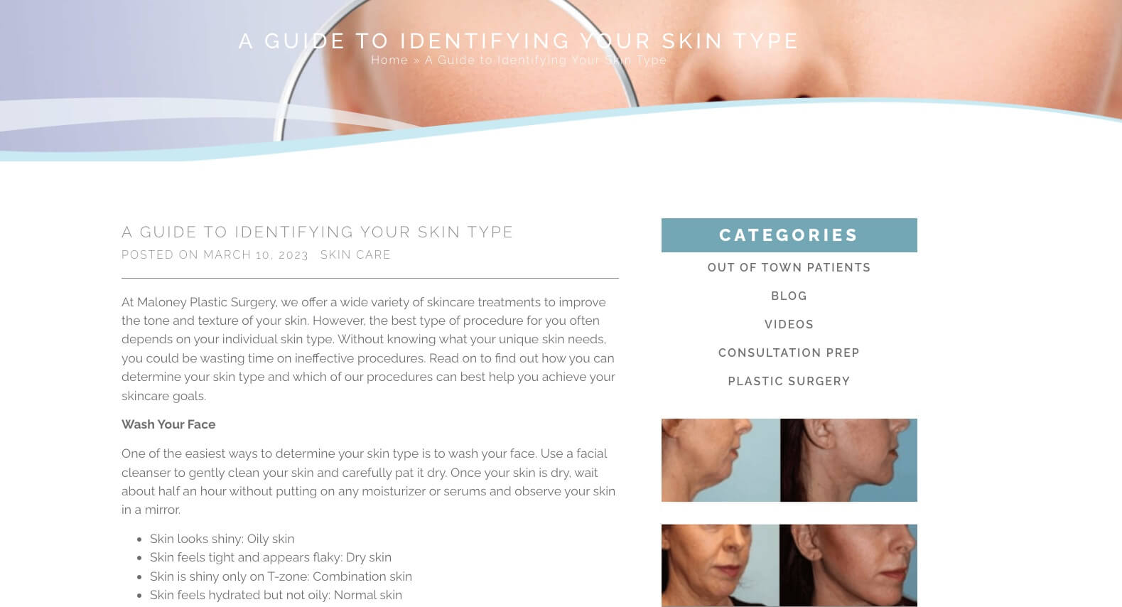 A_Guide_to_Identifying_Your_Skin_Type_-_Maloney_Plastic_Surgery