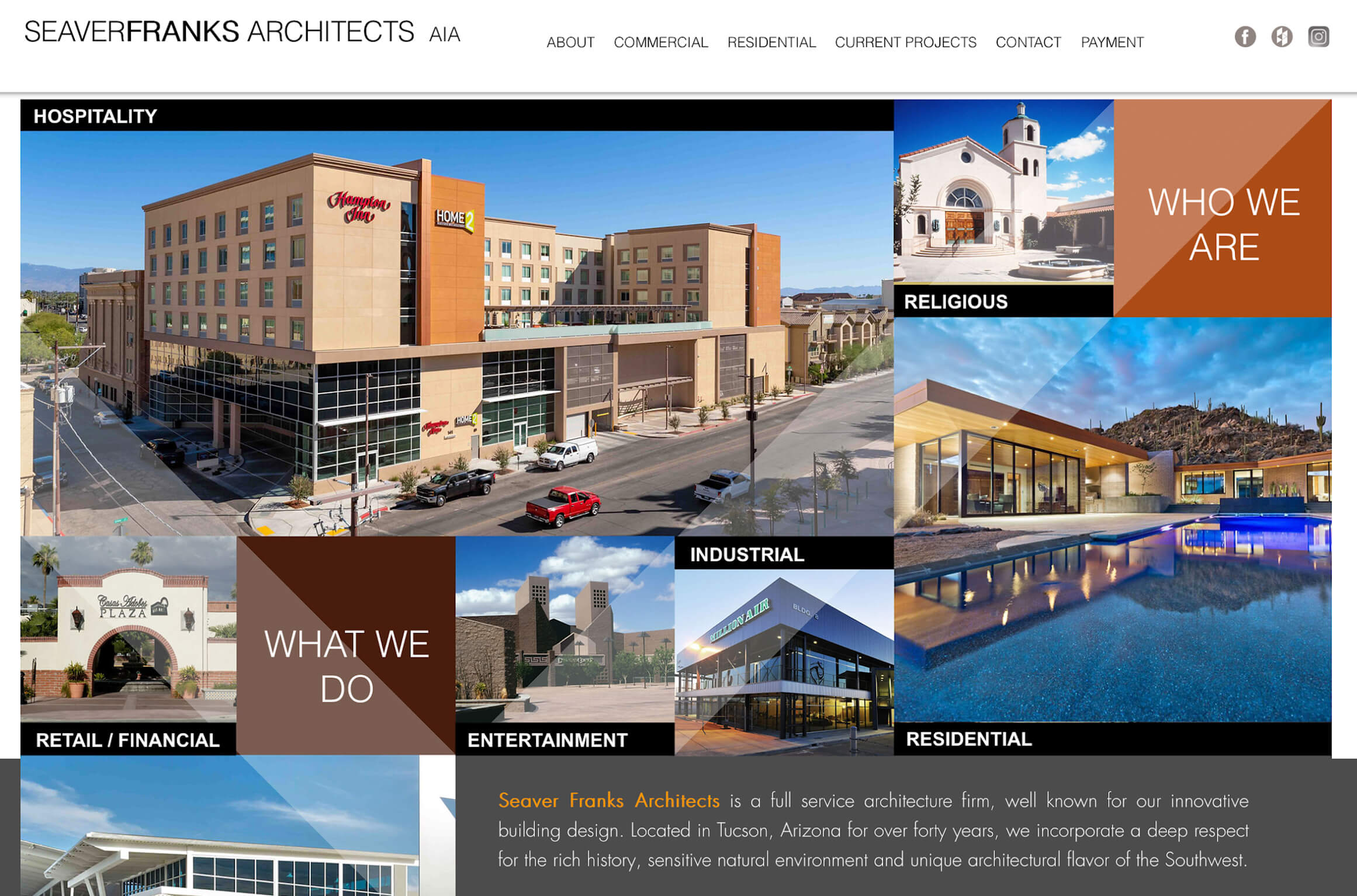 Seaver Franks - Anchor Wave Custom Website